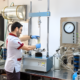 Laboratorio de análisis de suelo para proyectos de construcción residencial.